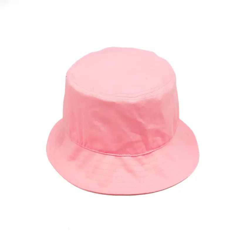 HEAD GEAR BASIC PINK BUCKET HAT