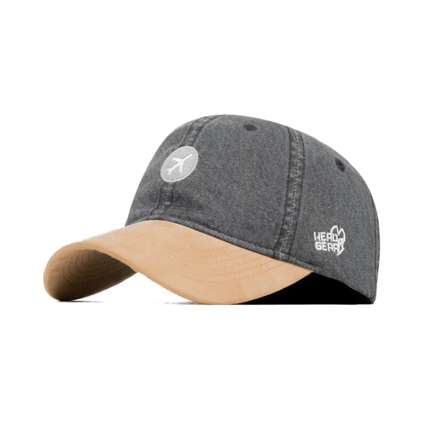 HEAD GEAR AIRPLANE WASHED DENIM CAP
